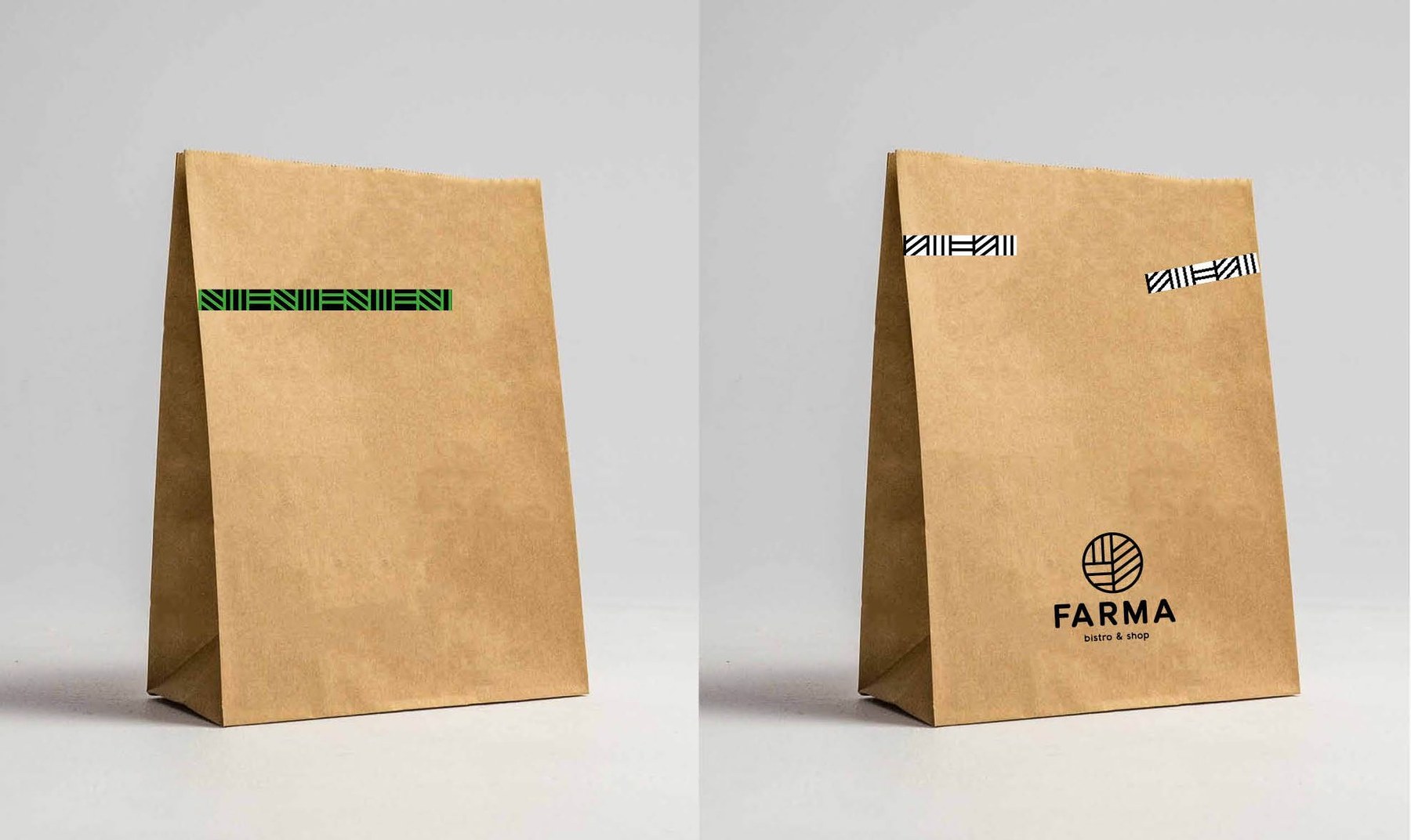 Papierové tašky Farma