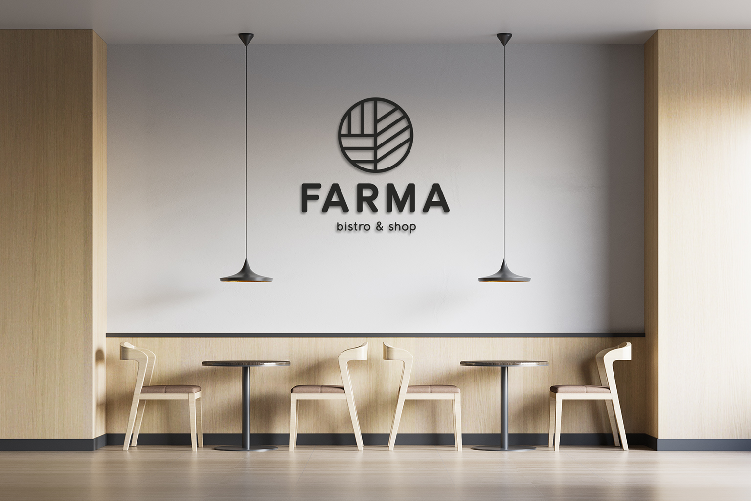 Interiér bistra Farma