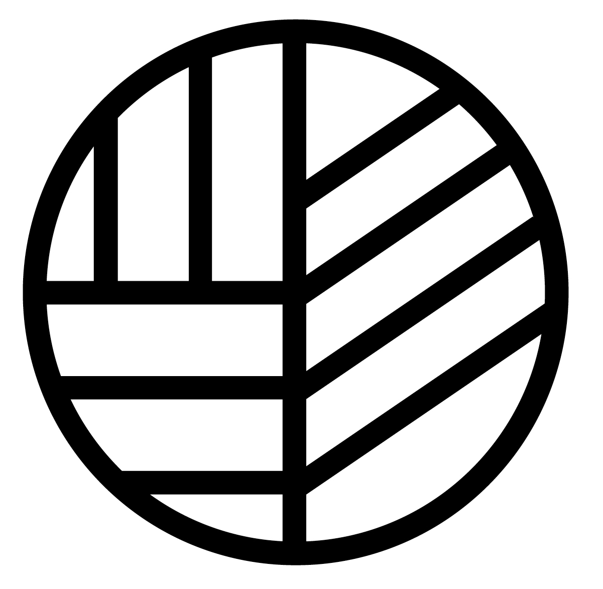Čiernobiele logo Farma