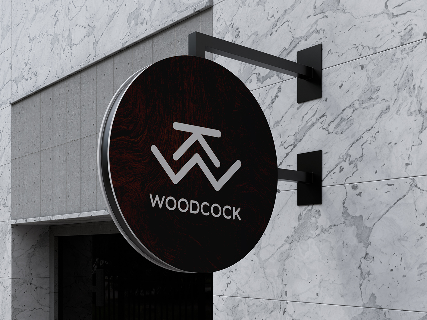 Vývesný štít Woodcock